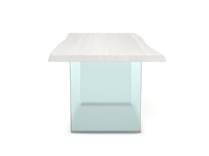 Brooks Dining Table - Urbia Tables - White Wash Clear - Small - HORNE