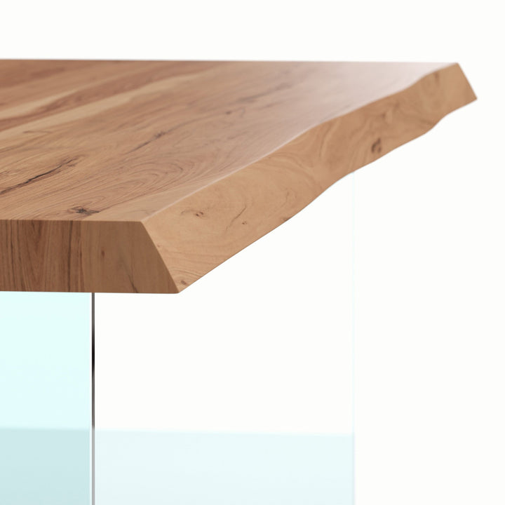 Brooks Dining Table - Urbia Tables - White Wash Clear - Small - HORNE