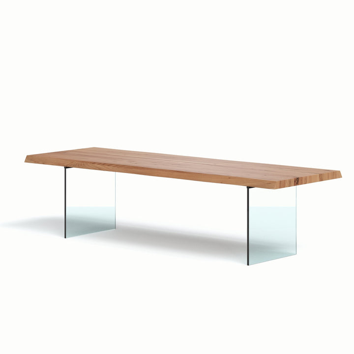 Brooks Dining Table - Urbia Tables - White Wash Clear - Small - HORNE