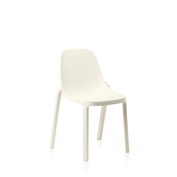 Broom Stacking Chair - Emeco Chairs - White - HORNE