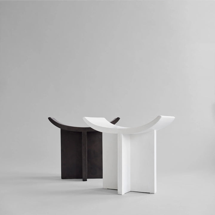 Brutus Stool - 101 Copenhagen Stools + Benches + Ottomans - Bone White - HORNE