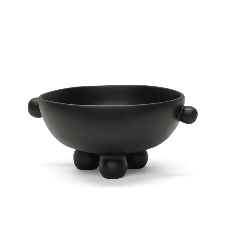 Bubble Bowl - Tina Frey Serveware - Large - Black - HORNE