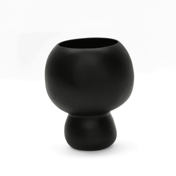 Bubble Double Vase - Tina Frey Decorative Objects - Black - HORNE