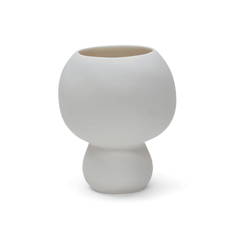 Bubble Double Vase - Tina Frey Decorative Objects - White - HORNE