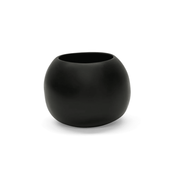 Bubble Plain Bowl - Tina Frey Serveware - Large - Black - HORNE