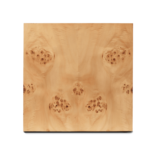 Burl Cube Side Table - Ferm Living - Tables + Desks - HORNE