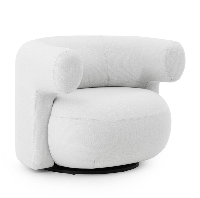 Burra Outdoor Lounge Chair W. Return - Normann Copenhagen Chairs - Sunbrella Natte - HORNE