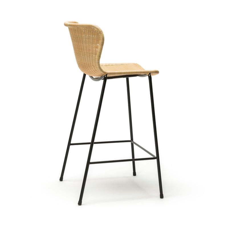 C603 Outdoor Bar Stool - Feelgood Designs - Outdoor Furniture - Natural Weave - HORNE