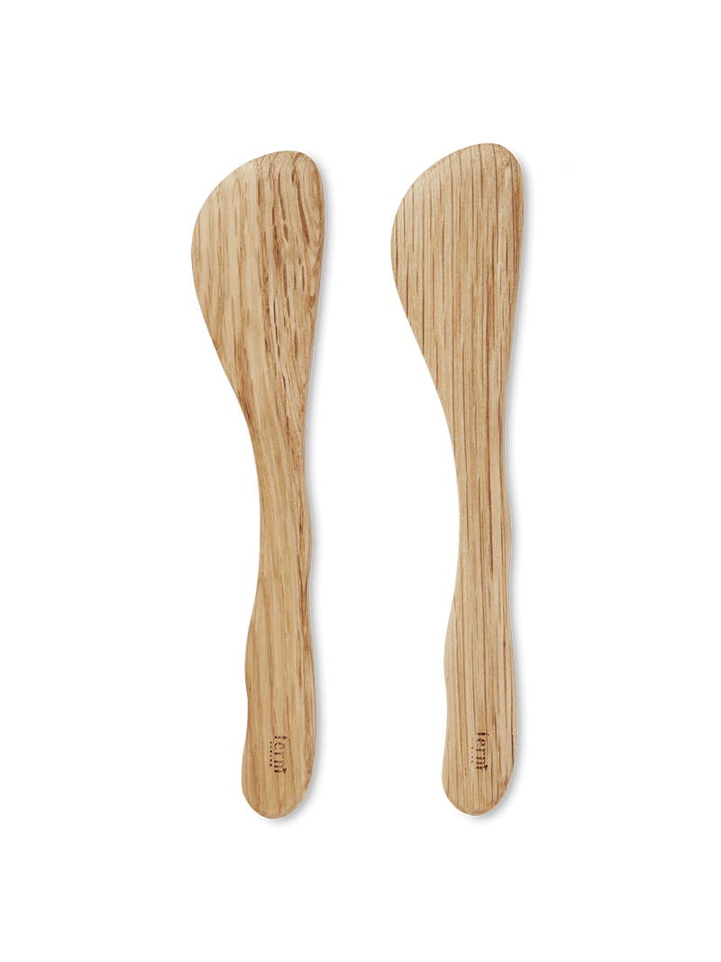 Cairn Butter Knives - Set of 2 - Ferm Living - Kitchen Tools - Ash - HORNE
