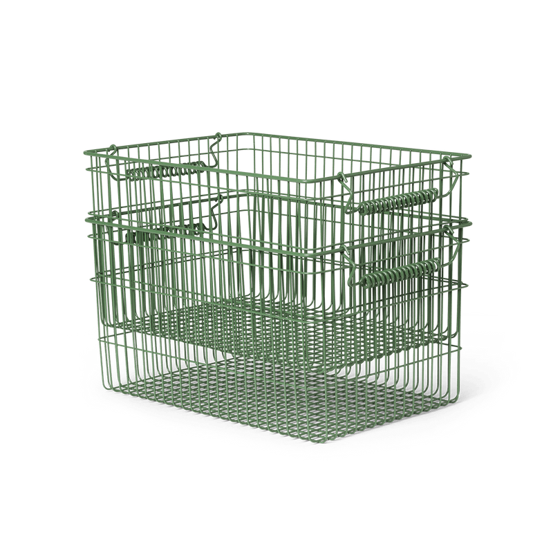 Ferm Living Cala Baskets - Set of 2 - Ferm Living - Bath - Cashmere - HORNE