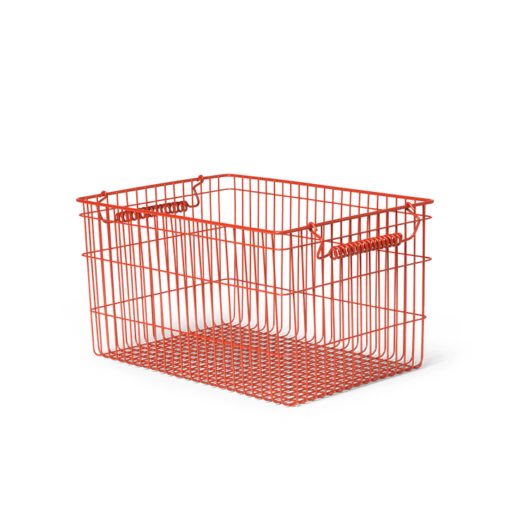 Ferm Living Cala Baskets - Set of 2 - Ferm Living - Bath - Poppy Red - HORNE