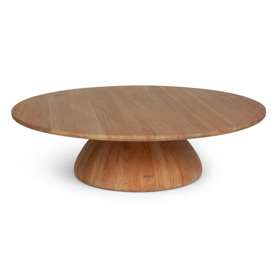 Camogli Round Coffee Table - BETACO Tables + Desks - Large / Teak - HORNE