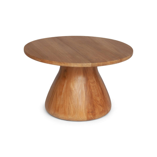 Camogli Round Coffee Table - BETACO Tables + Desks - Medium / Teak - HORNE