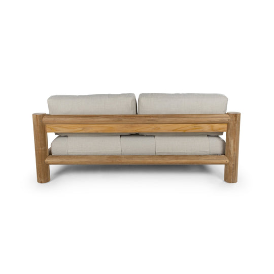 Camogli Sofa - BETACO Sofas - 3-Seater Sofa / Teak / Flax Vintage - HORNE