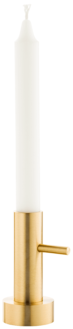 Candleholder 1 - Fritz Hansen Candle Holders - Lacquered Brass - HORNE