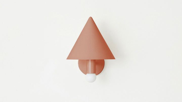 Canopy Sconce - Workstead - Wall Sconces - Clay - HORNE