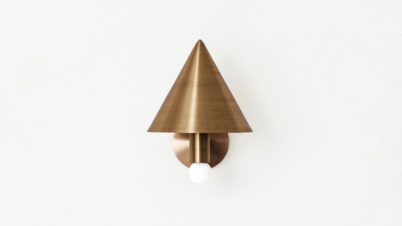 Canopy Sconce - Workstead - Wall Sconces - Brushed Nickel - HORNE