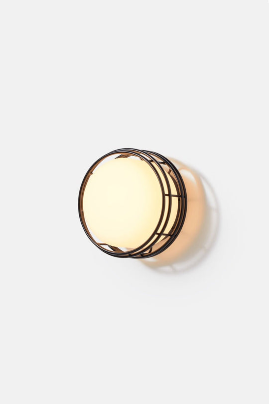 Cape Sconce - RBW Lighting - Jet Black - Small - 2700K (warm white) - HORNE