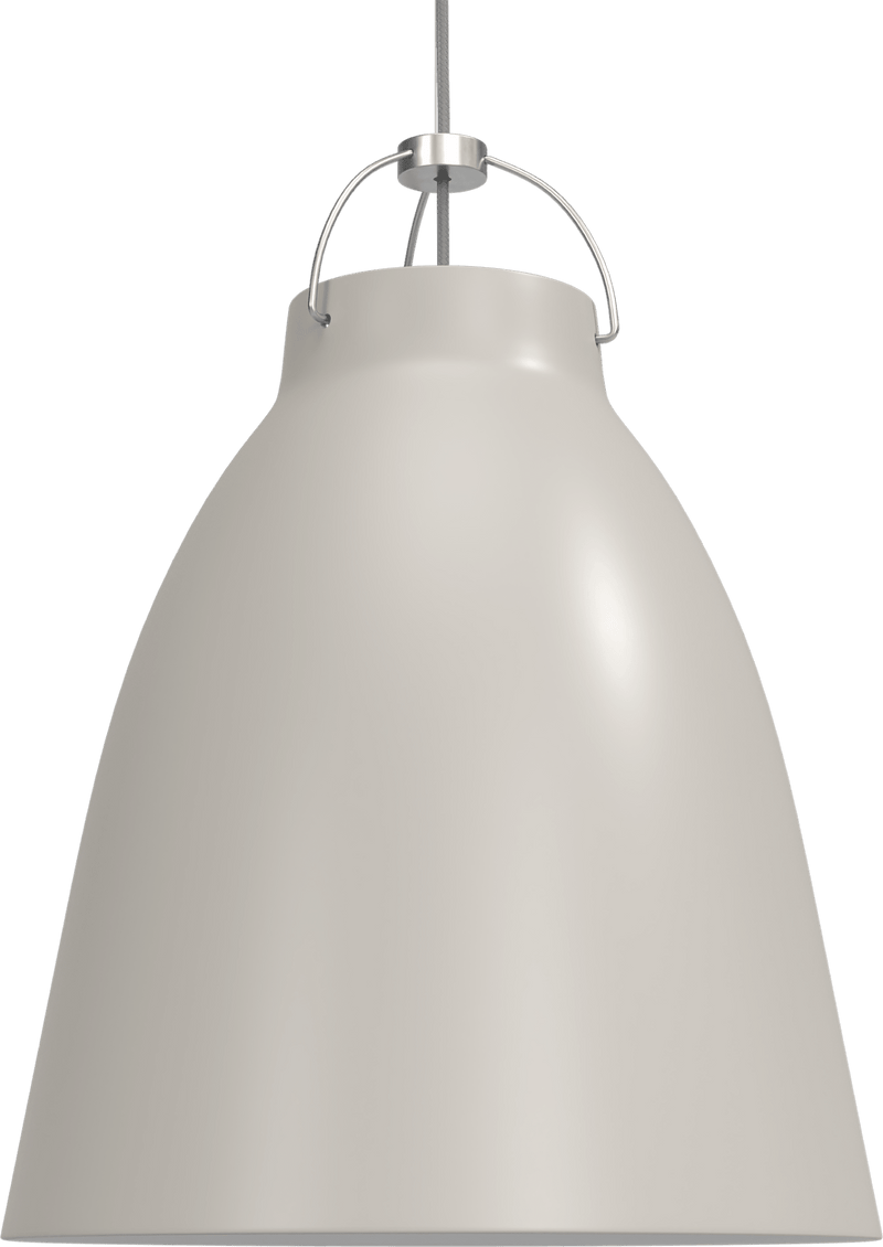 Caravaggio Matt Pendant - Fritz Hansen Pendants - Small - Warm grey - HORNE