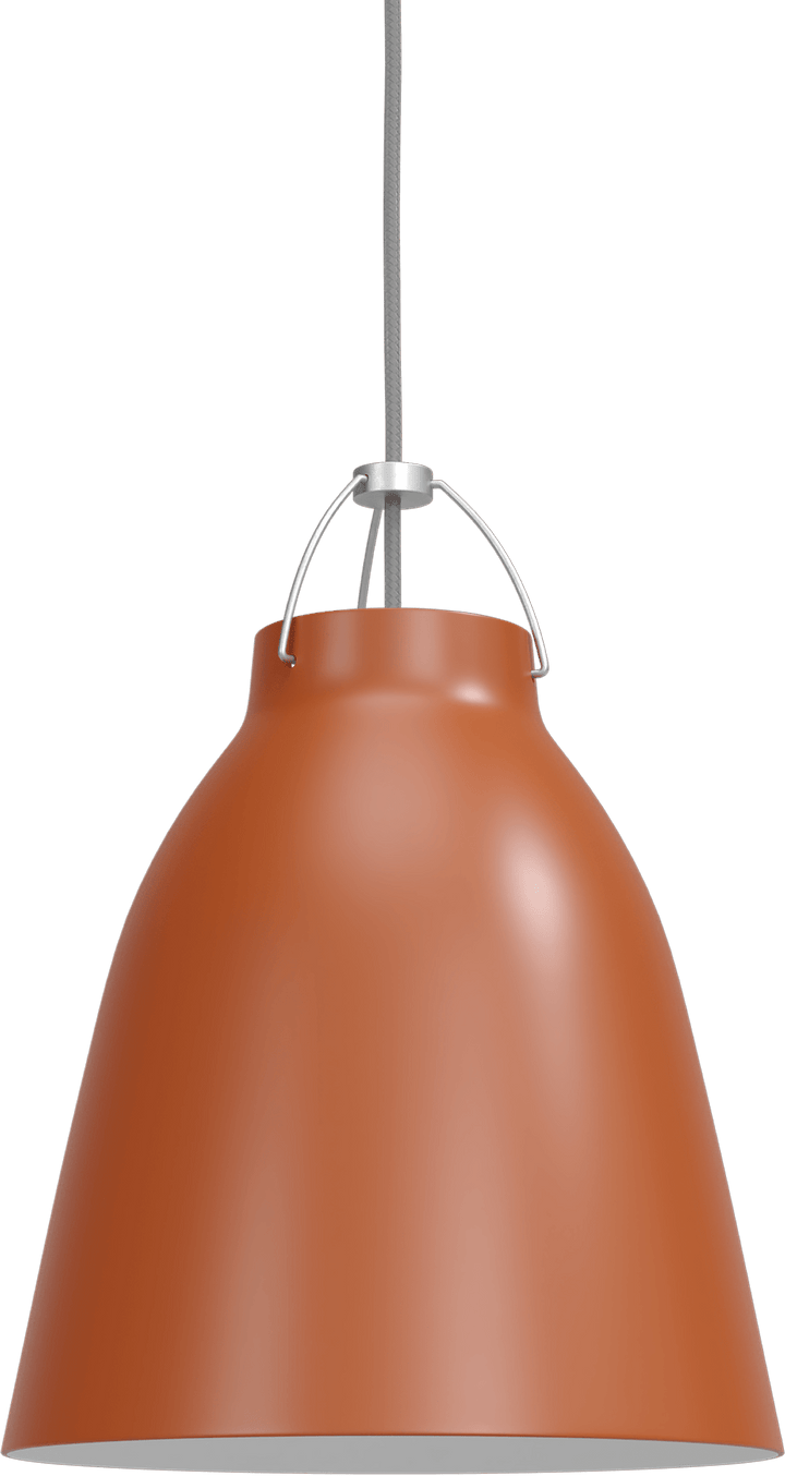 Caravaggio Matt Pendant - Fritz Hansen Pendants - Medium - Rusty Red - HORNE