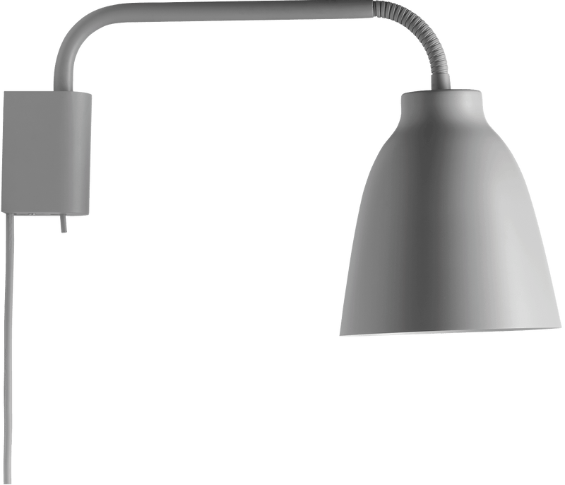 Caravaggio Read Wall Lamp - Fritz Hansen Table + Task - Grey - HORNE
