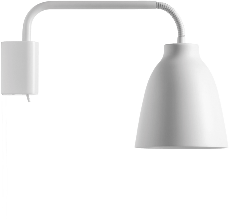 Caravaggio Read Wall Lamp - Fritz Hansen Table + Task - Grey - HORNE