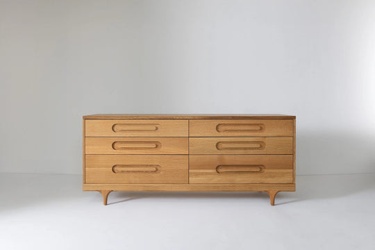 Caravan Double Dresser - Kalon Studios Dressers - White Oak - HORNE