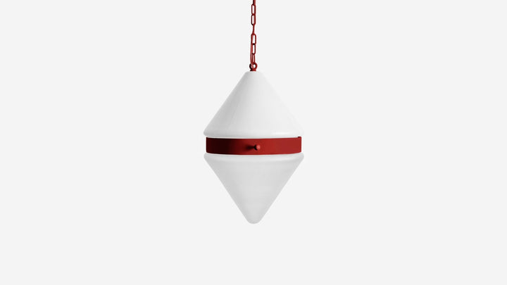 Cardinal Pendant Large - Workstead - Ceiling Lights - Tomato - 24" OAH - HORNE
