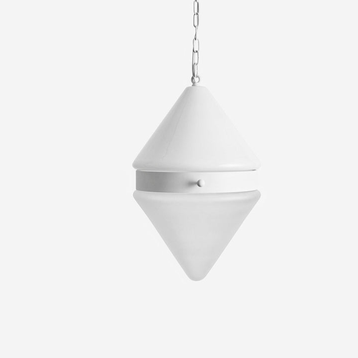Cardinal Pendant Large - Workstead - Ceiling Lights - Matte White Enamel - 24" OAH - HORNE