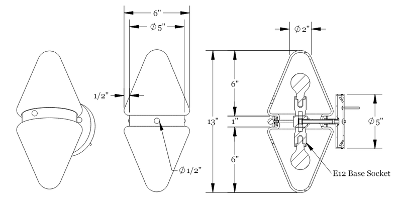 Cardinal Sconce - Workstead - Wall Sconces - Clay - HORNE