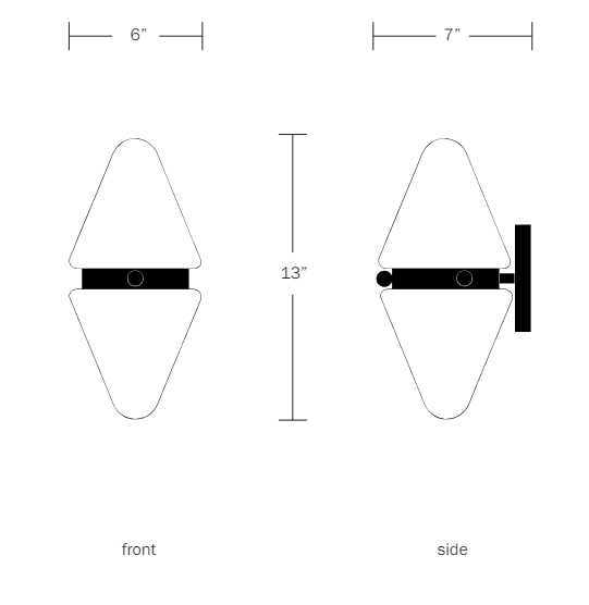 Cardinal Sconce - Workstead - Wall Sconces - Clay - HORNE