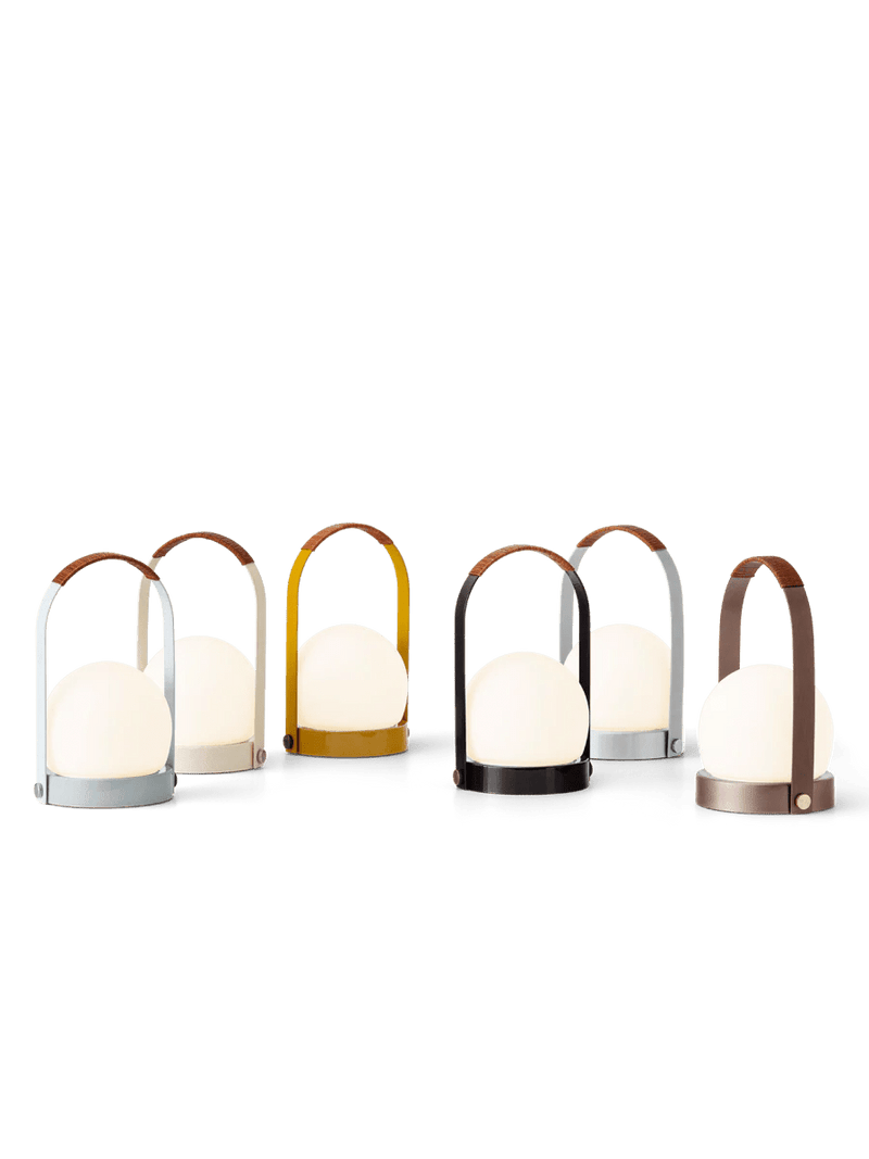 Carrie Portable LED Lamp - Audo Copenhagen - Lighting - Brushed Brass - HORNE