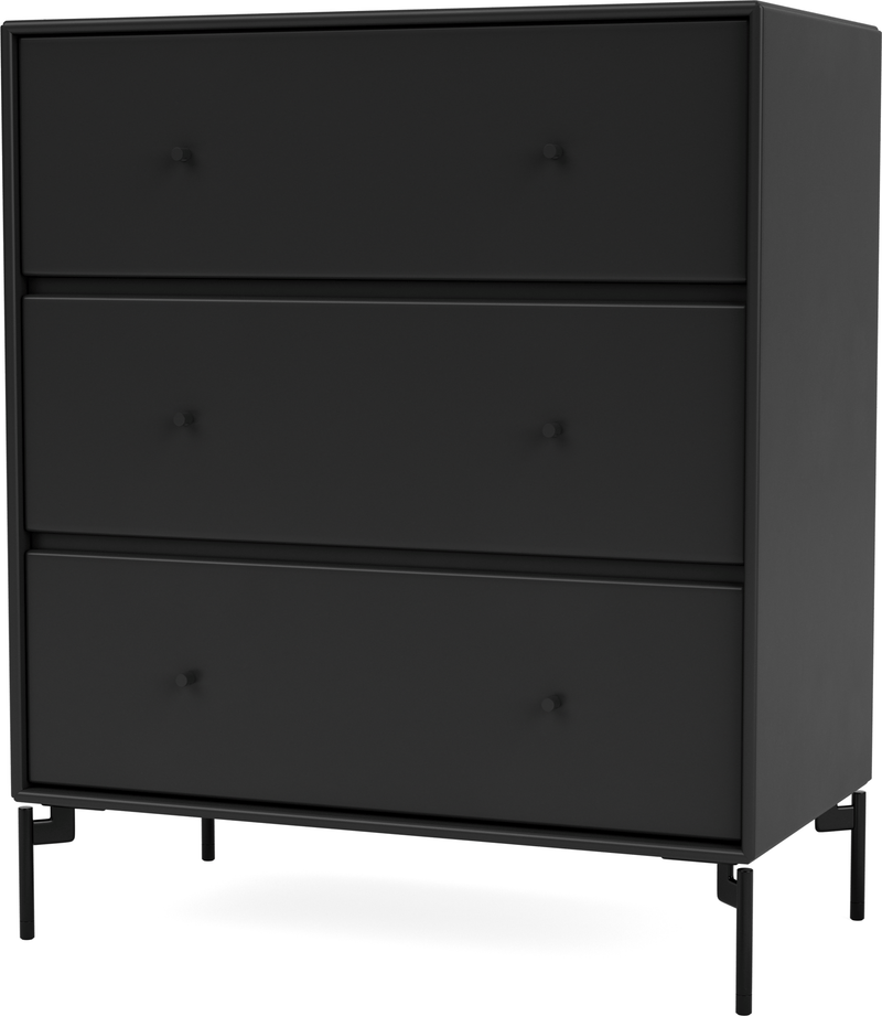 Carry Dresser - With Legs - Montana - Dressers - Anthracite - Black - HORNE