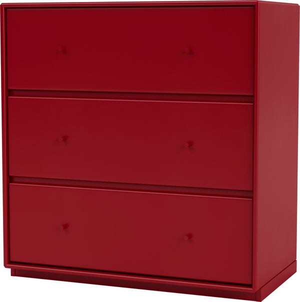 Carry Dresser - With Plinth Base - Montana - Dressers - Beetroot - 1.2" - HORNE