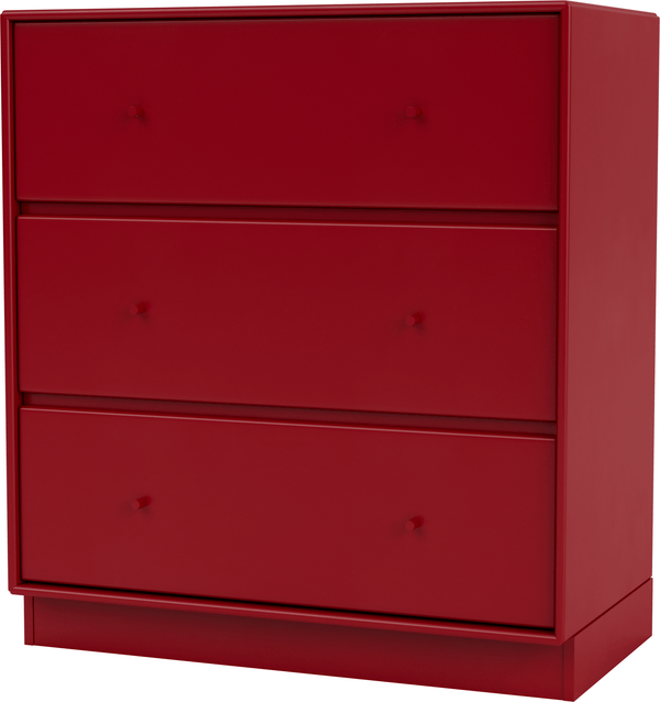 Carry Dresser - With Plinth Base - Montana - Dressers - Beetroot - 2.7" - HORNE
