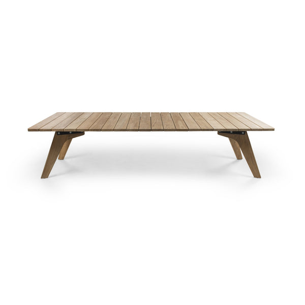 Catania Low Dining Table - BETACO Tables + Desks - 110.2" / Teak - HORNE