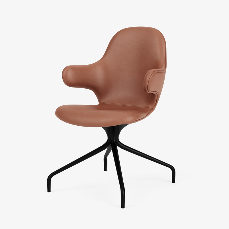 Catch Armchair - 4 - Star Swivel Base - &Tradition Chairs - Remix 0123 - Polished Aluminum - HORNE