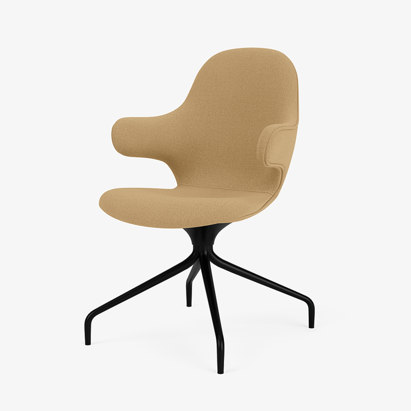 Catch Armchair - 4 - Star Swivel Base - &Tradition Chairs - Remix 0123 - Polished Aluminum - HORNE