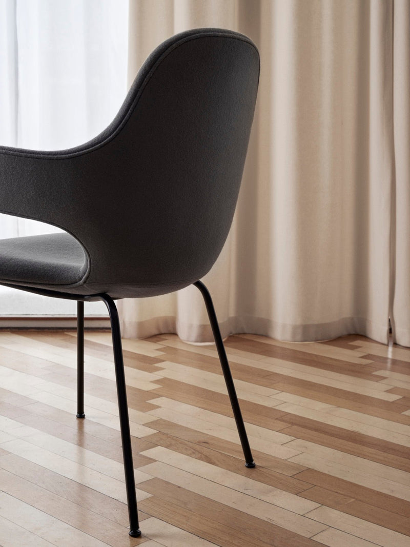 Catch Armchair - Black Tube Base - &Tradition Chairs - Remix 0123 - HORNE