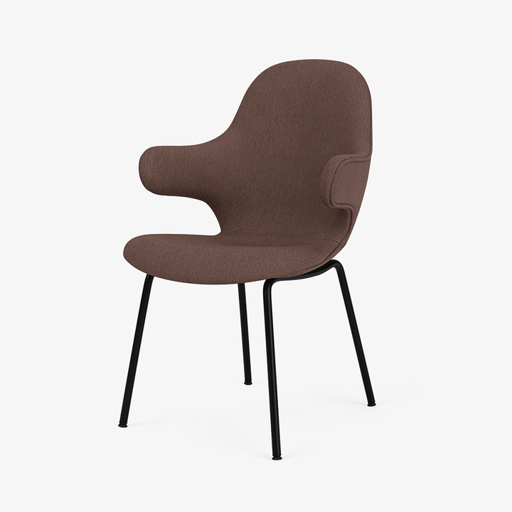 Catch Armchair - Black Tube Base - &Tradition Chairs - Steelcut Quartet 0354 - HORNE