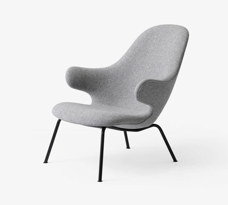 Catch Lounge Chair - Round Tube Base - &Tradition Chairs - Fiord 521 - HORNE