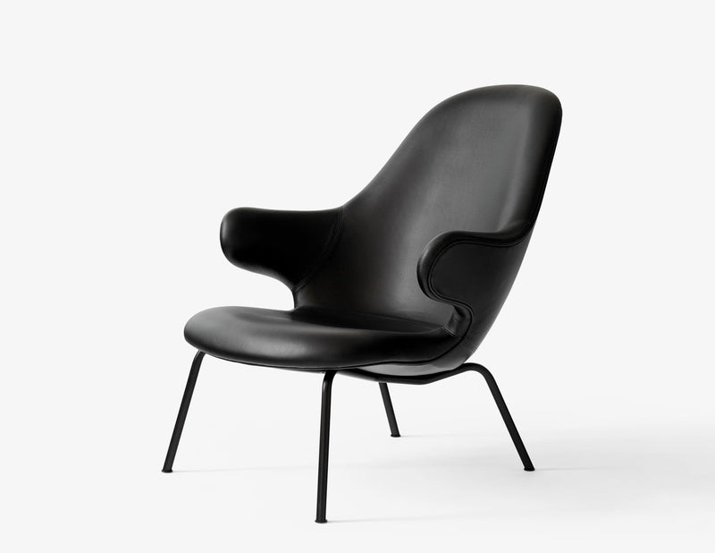 Catch Lounge Chair - Round Tube Base - &Tradition Chairs - Fiord 521 - HORNE