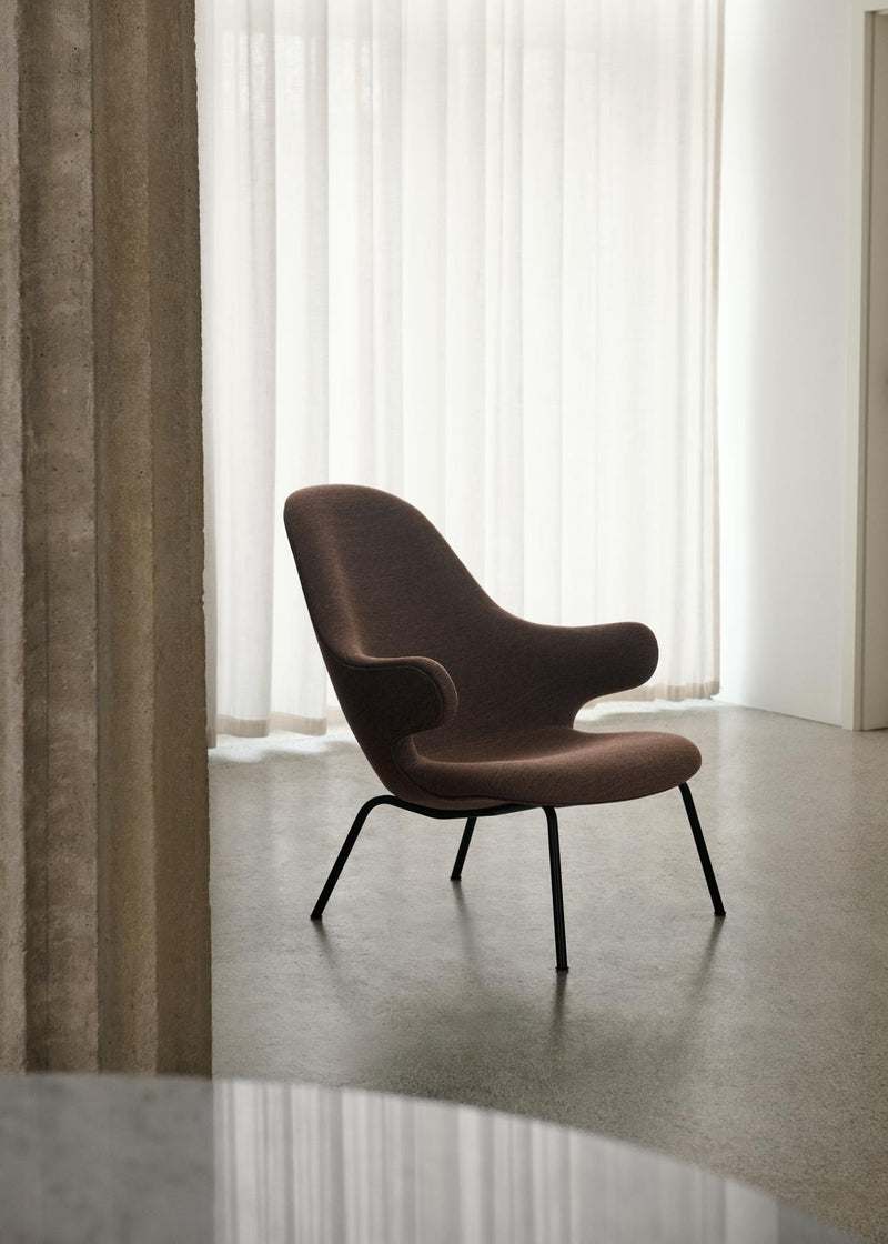 Catch Lounge Chair - Round Tube Base - &Tradition Chairs - Fiord 521 - HORNE