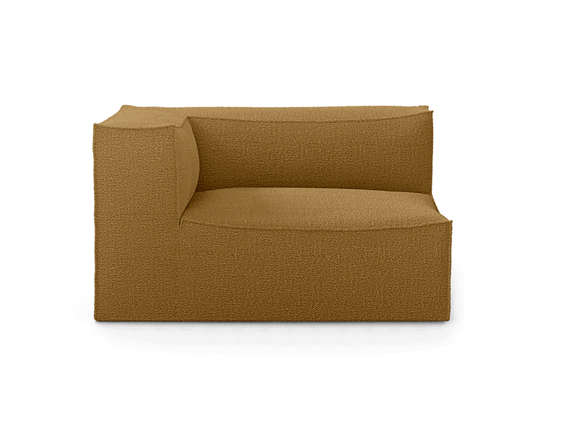 Catena Sofa Armrest Left - L400 - Ferm Living Sofas - Cotton Linen - Natural - HORNE