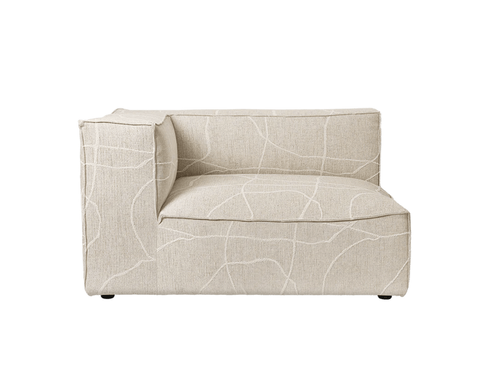 Catena Sofa Armrest Left - L400 - Ferm Living Sofas - Can Lis - Sand/Off - White - HORNE