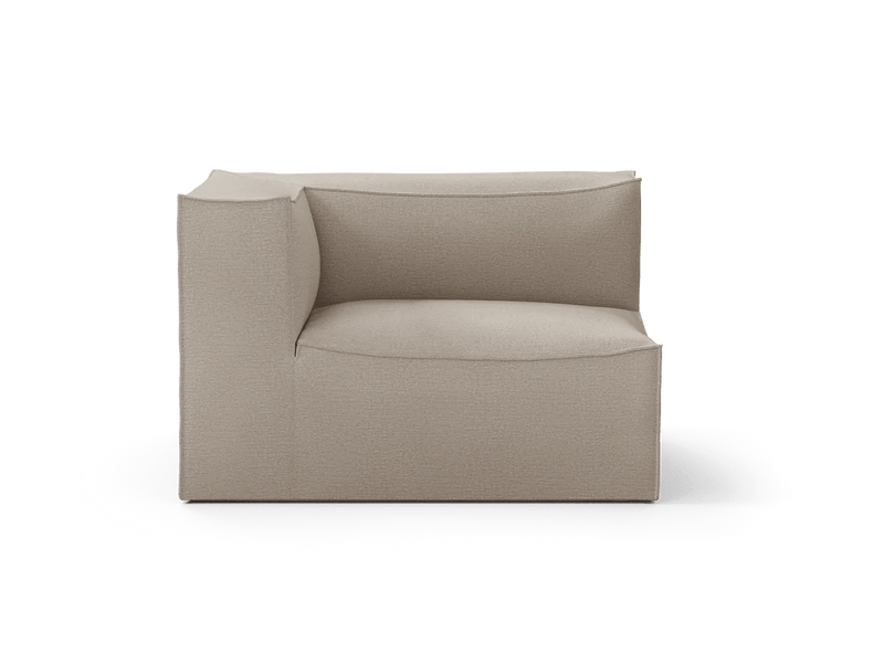 Catena Sofa Armrest Left - S400 - Ferm Living Sofas - Rich Linen - Natural - HORNE