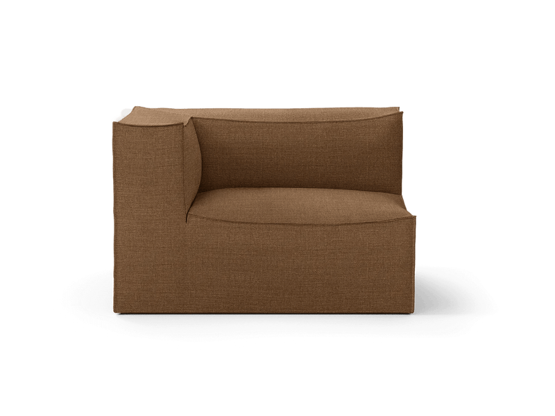 Catena Sofa Armrest Left - S400 - Ferm Living Sofas - Rich Linen - Natural - HORNE