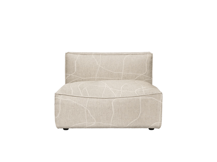Catena Sofa Center - L100 - Ferm Living Sofas - Can Lis - Sand/Off - White - HORNE