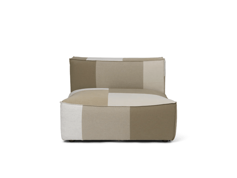 Catena Sofa Center - L100 - Ferm Living Sofas - Cotton Linen - Natural - HORNE