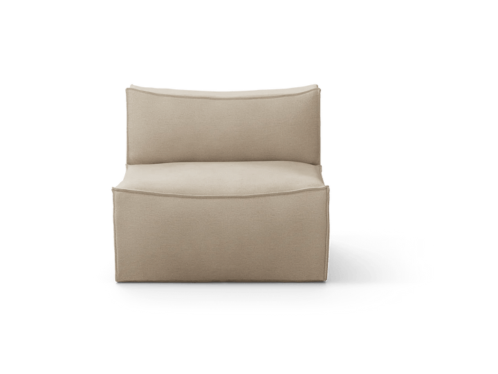 Catena Sofa Center - S100 - Ferm Living Sofas - Rich Linen - Natural - HORNE